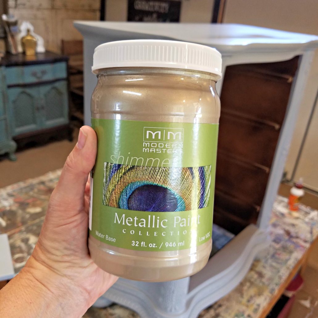 Insane Metallic Paint For Furniture That Will Give You Shimmer Do