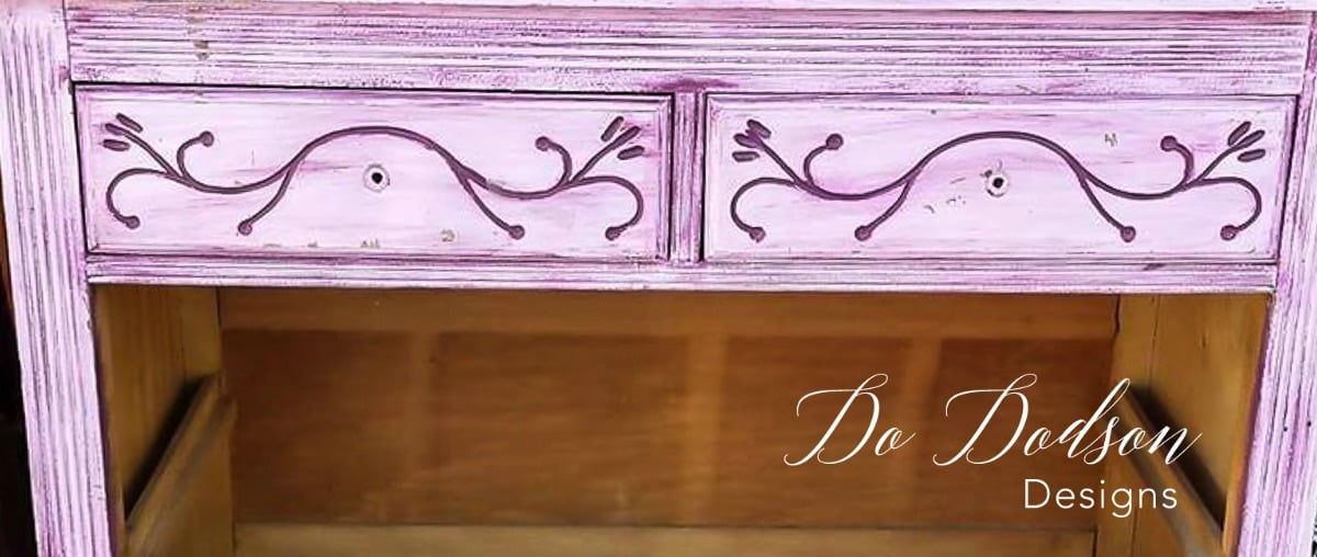 Look What Painting Did To A Recycled Furniture Project