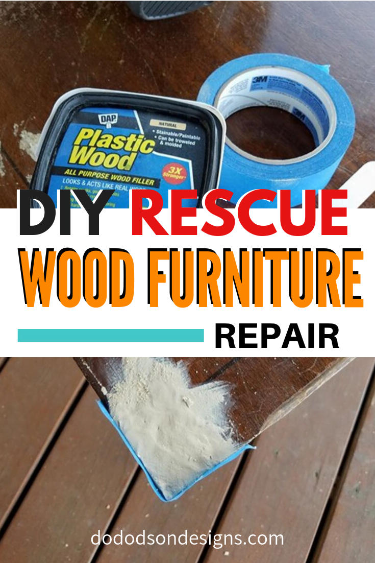 Wood Furniture Repair Solution - DIY Rescue