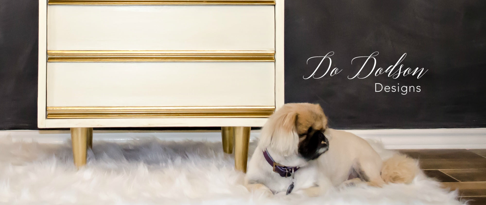 Dixie Nightstand Painted Furniture Makeover