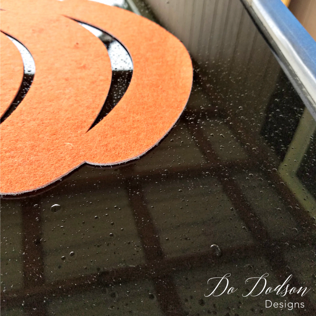Repurposed window (2 in 1) project for Fall decor.