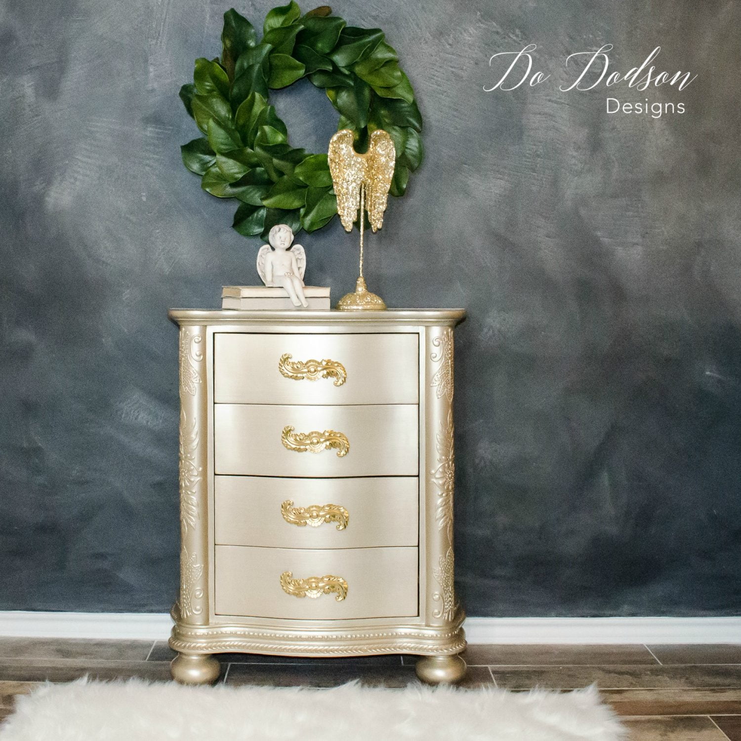Insane Metallic Painted Furniture That Will Give You Shimmer
