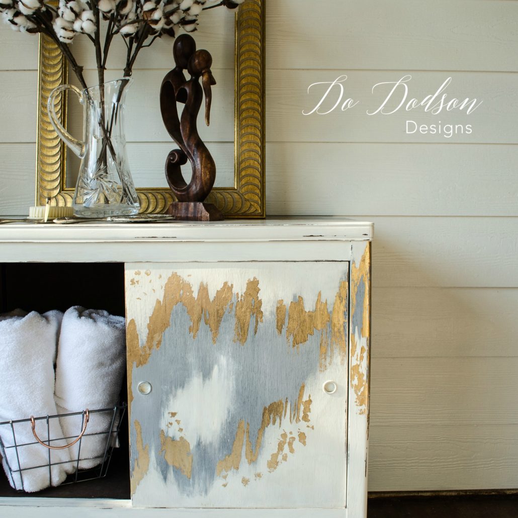 Gold Leaf Furniture That Will Make You Swoon! #dododsondesigns #goldleaf