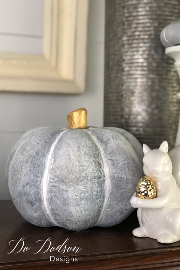 Another fun Fall dollar tree pumpkin makeover! 