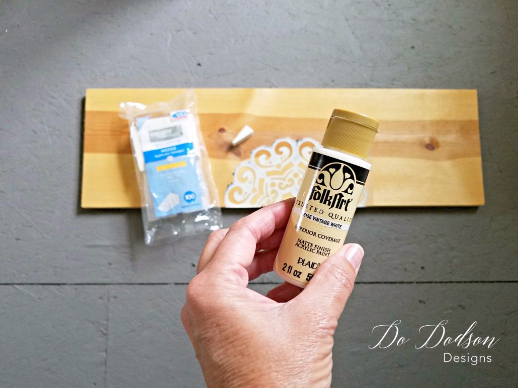 Stencil for DIY Wood Bathtub Caddy Tray