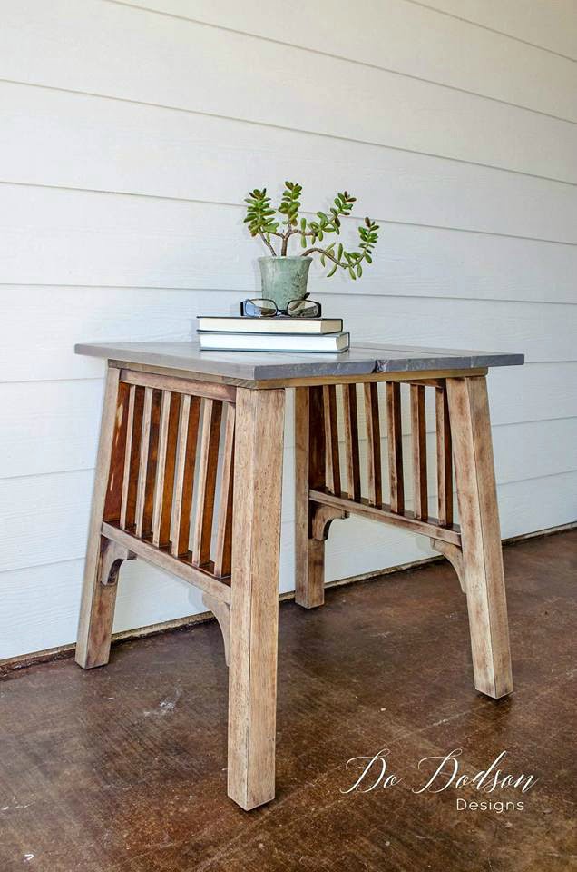 Curbside Transformation Farmhouse Style Table Curbside Junk To Farmhouse Table #dododsondesigns #farmhousetable #farmhousestyle #furnituremakeover #tablemakeover #farmhousefurniture