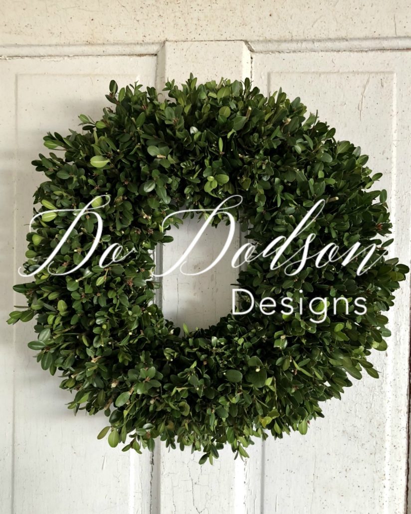 Quick and easy DIY Outdoor Wreath