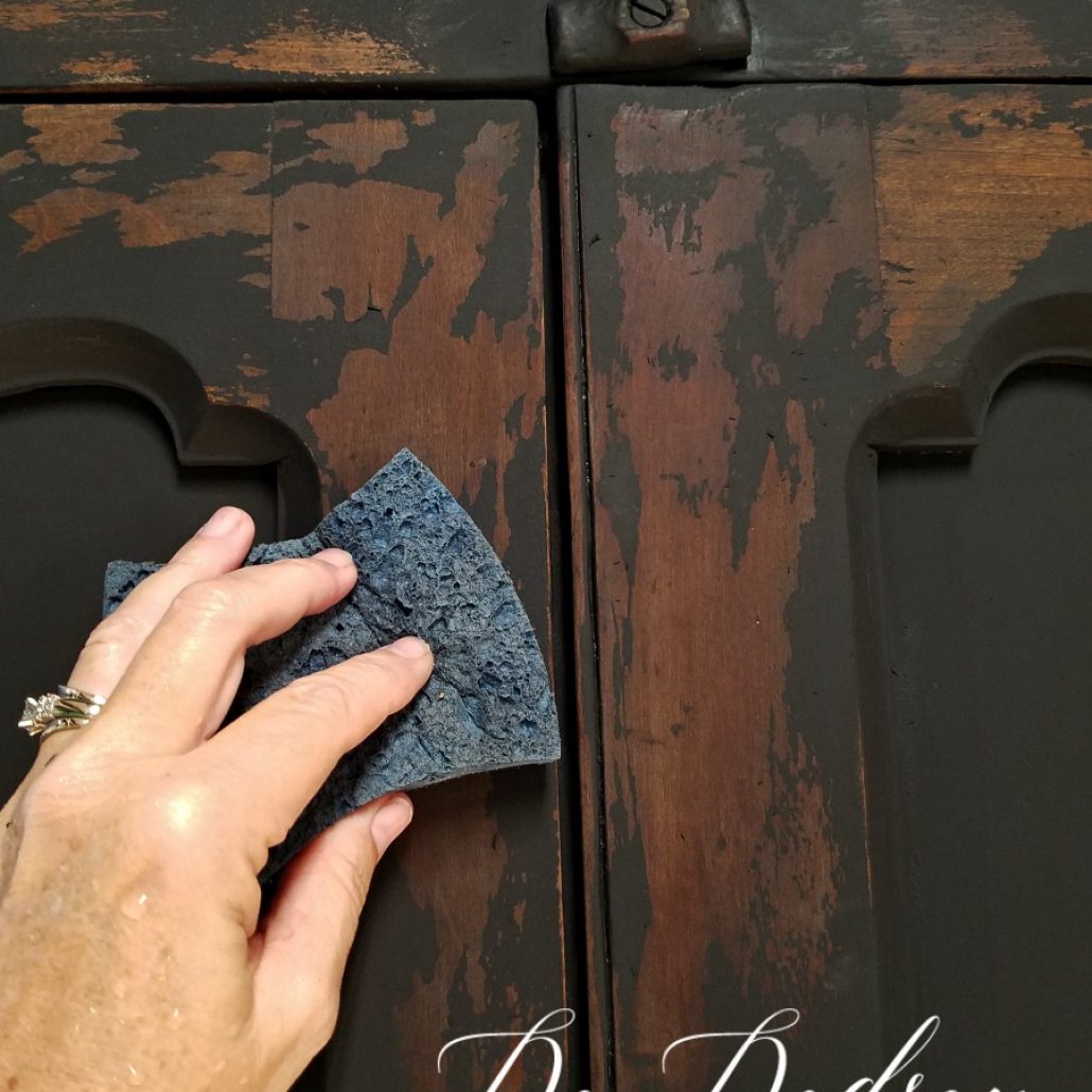 Primitive Furniture Makeover with Wise Owl Chalk Synthesis Paint
