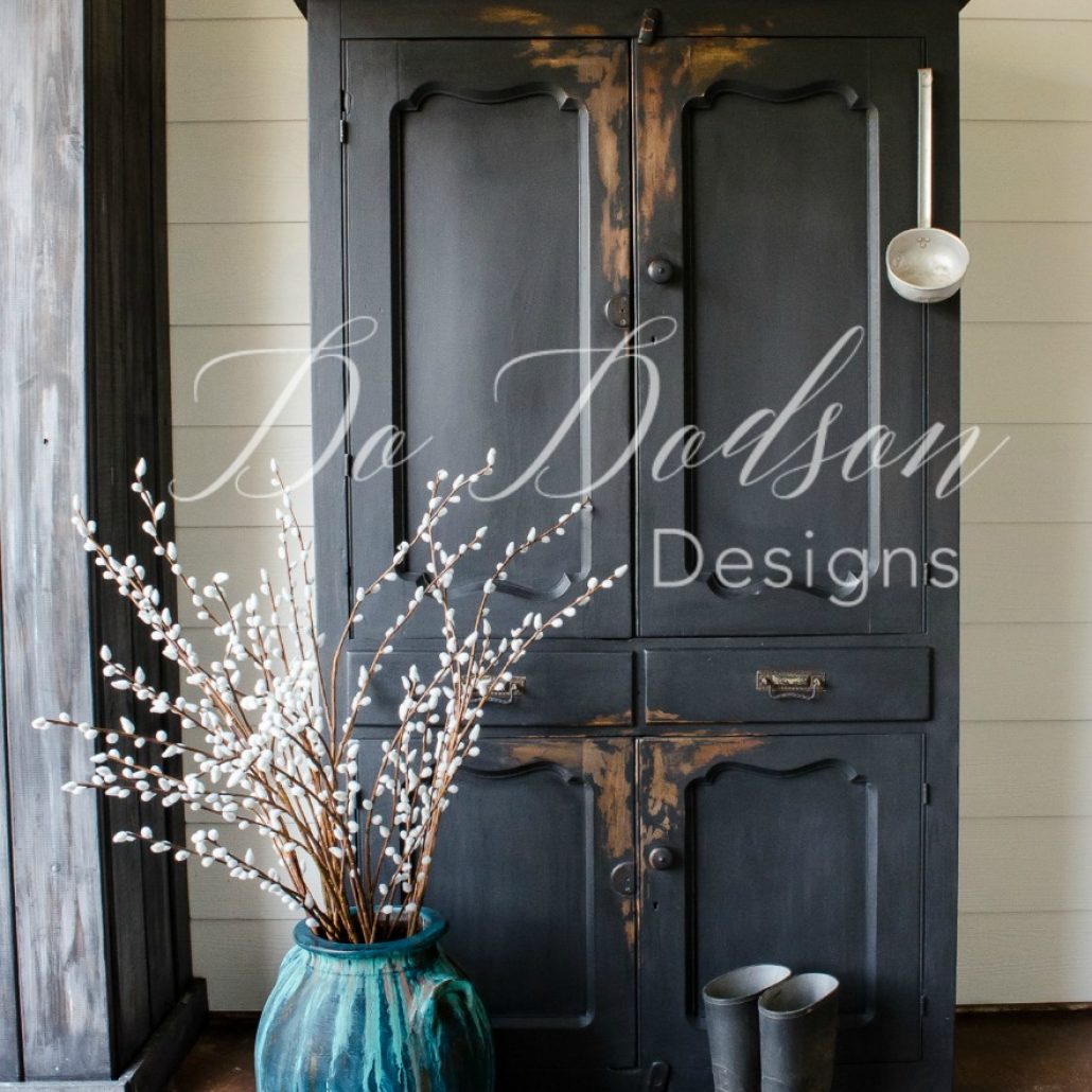 How To Chalk Paint A Primitive Furniture Finish Do Dodson Designs