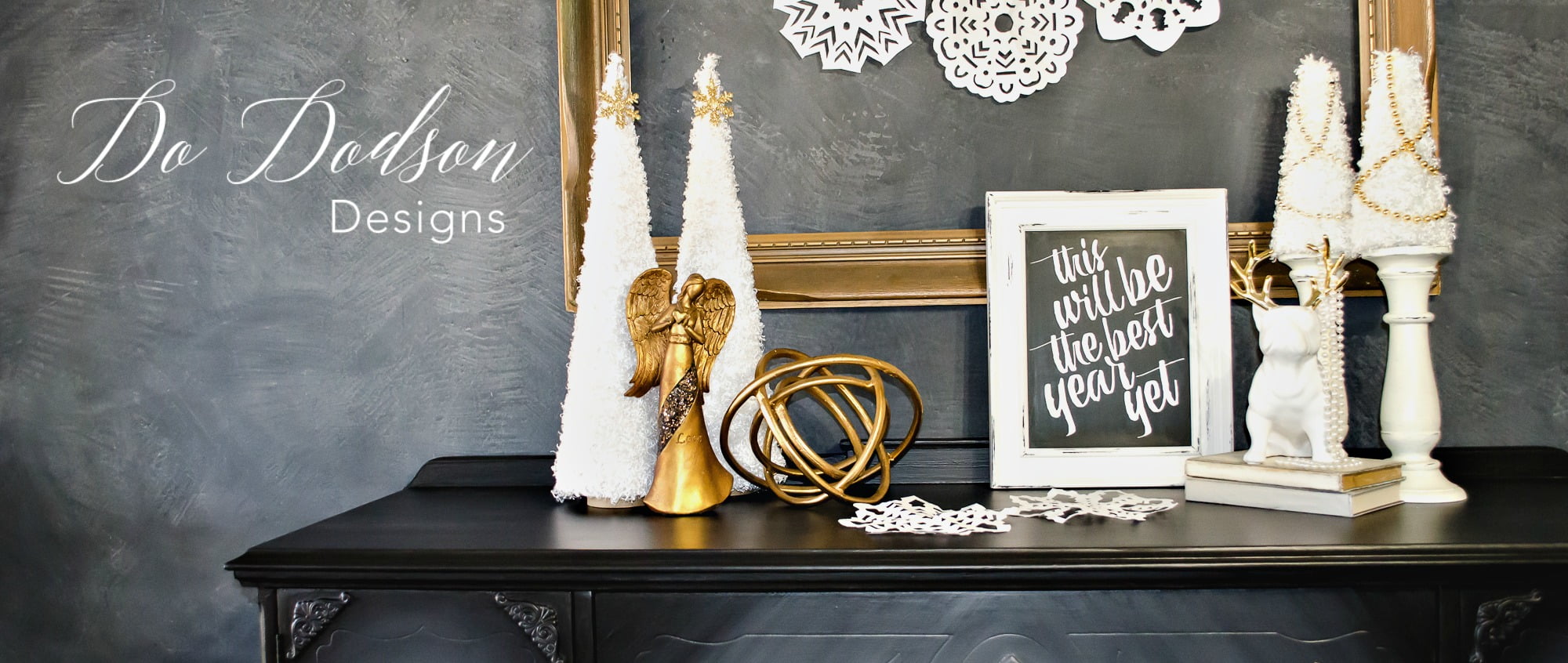 How To Add Bougie Gold Leaf On Furniture