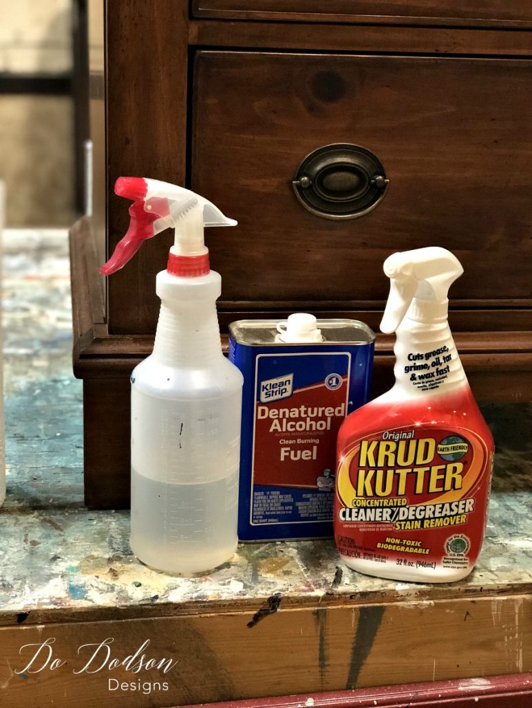 Using the right products to prep your furniture before painting are so important to a beautiful finish.