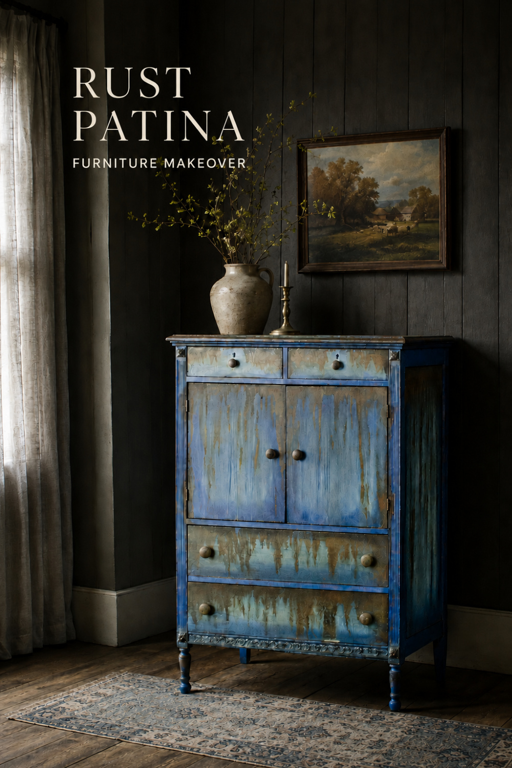 How To Update Secondhand Furniture With Patina Paint