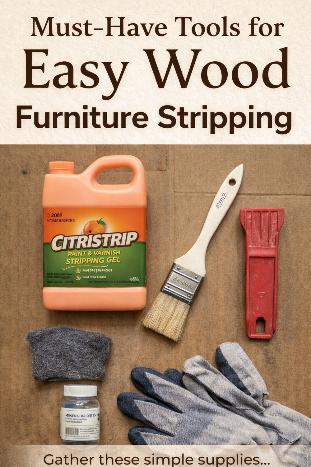 Easy Wood Furniture Stripping (Beginner Friendly Guide)