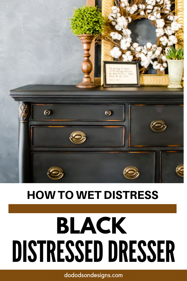 How to Make a Weathered Wood Dresser - Country Chic Paint