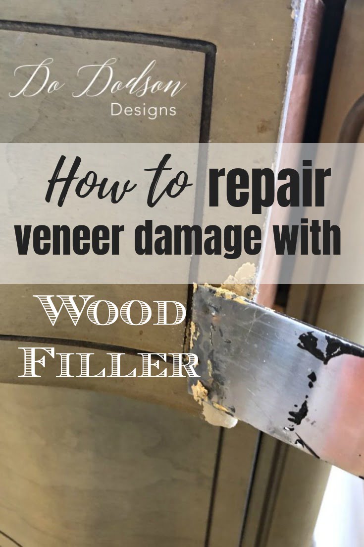 How To Use Wood Filler To Repair Veneer Damage