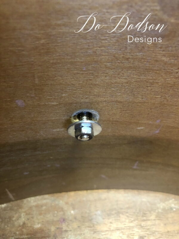 How I Made Hobby Lobby Knobs Fit Using Washers