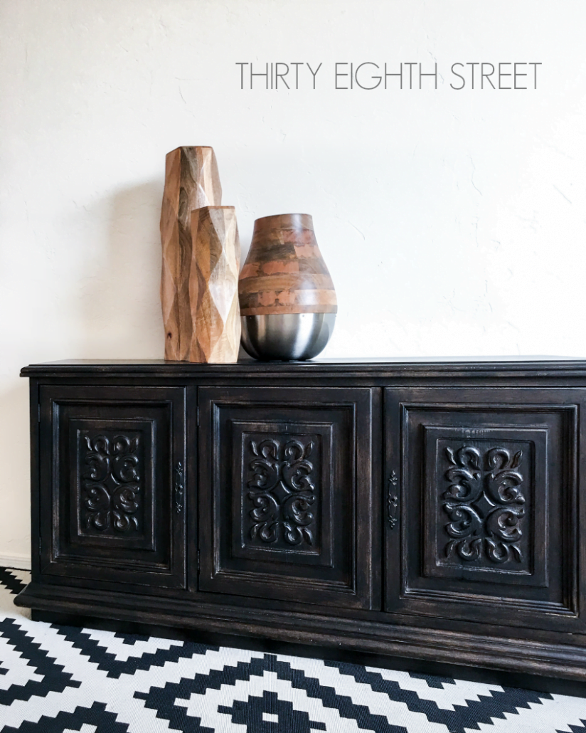Distressed Black Furniture That Will Give You Inspiration