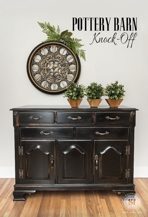 Distressed Black Furniture That Will Give You Inspiration