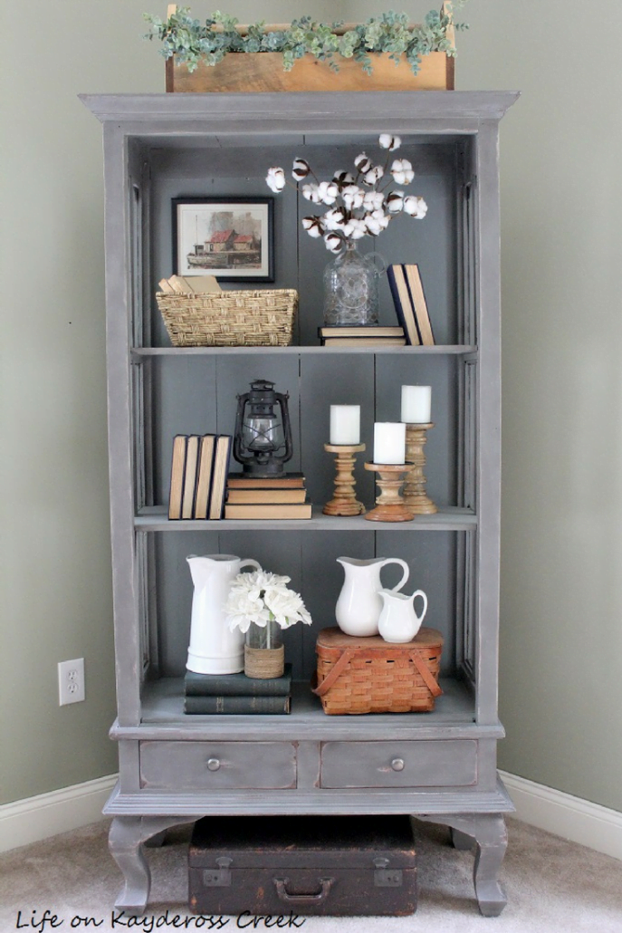 Antique Cabinet Makeover