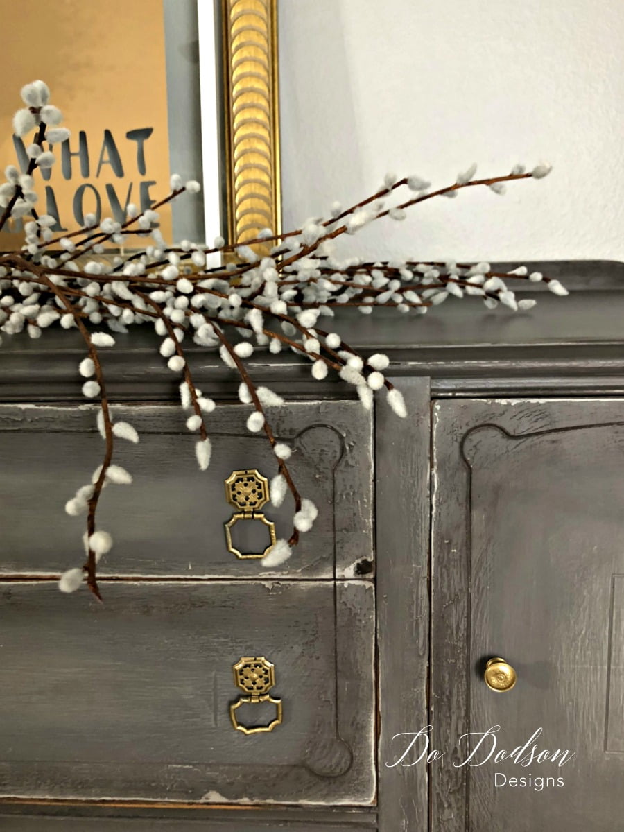Eye Catching Grey Sideboard That Will Change Your Mind About Paint