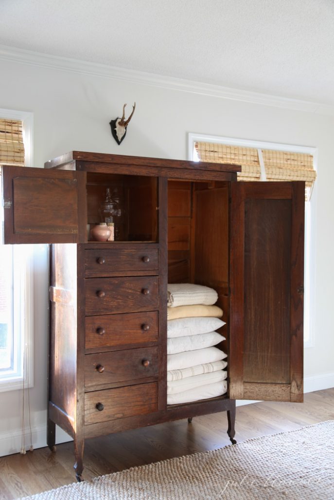 Linen Cabinet Armoire