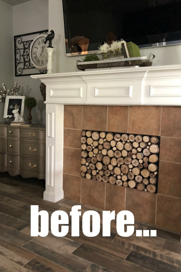Have you always wanted to know how to paint tiles around your fireplace? I'll be happy to share my project with you. 