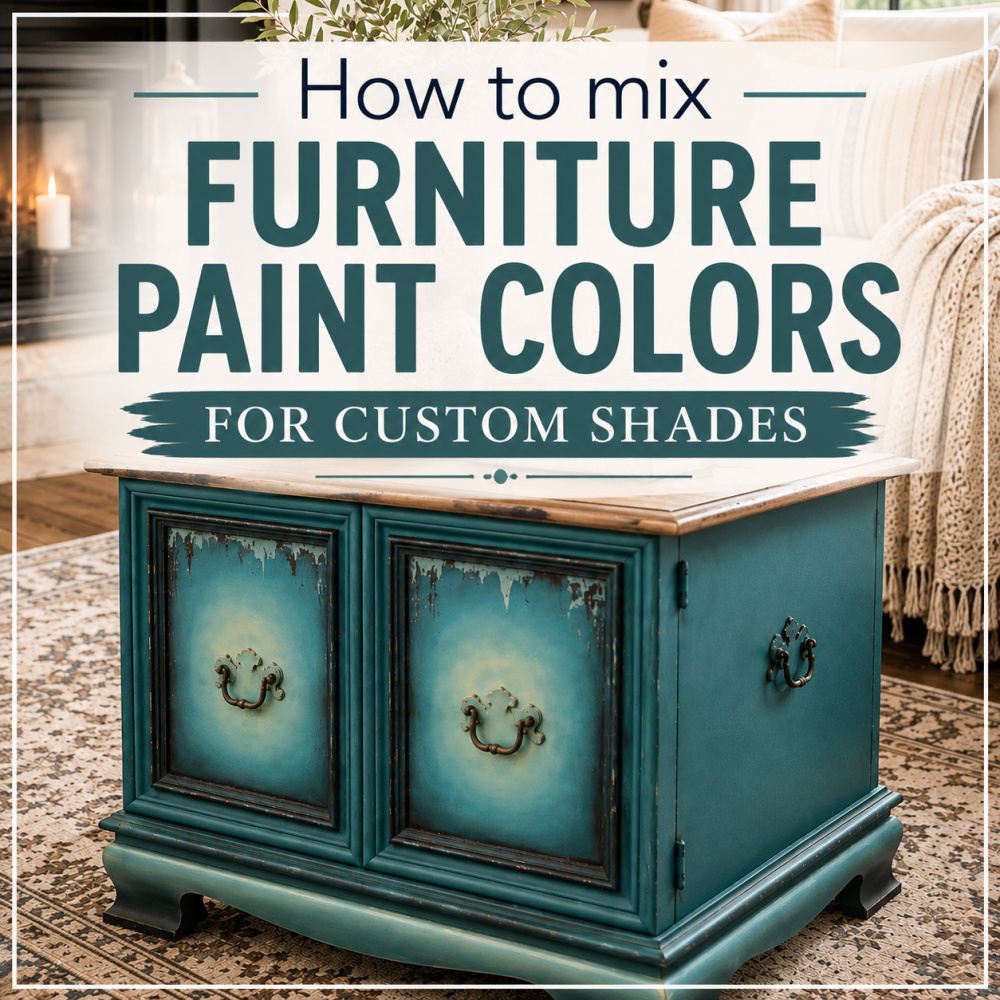 How to Mix Furniture Paint Colors for Custom Shades