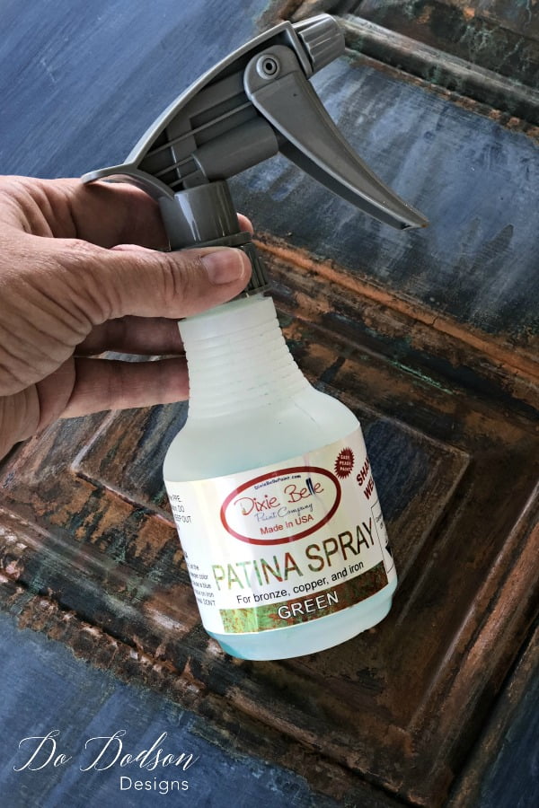 Like Patina Finish? Then You'll Love This one! #dododsondesigns #rusteffectpaint #patinafinish #patina #rust #patinapaint