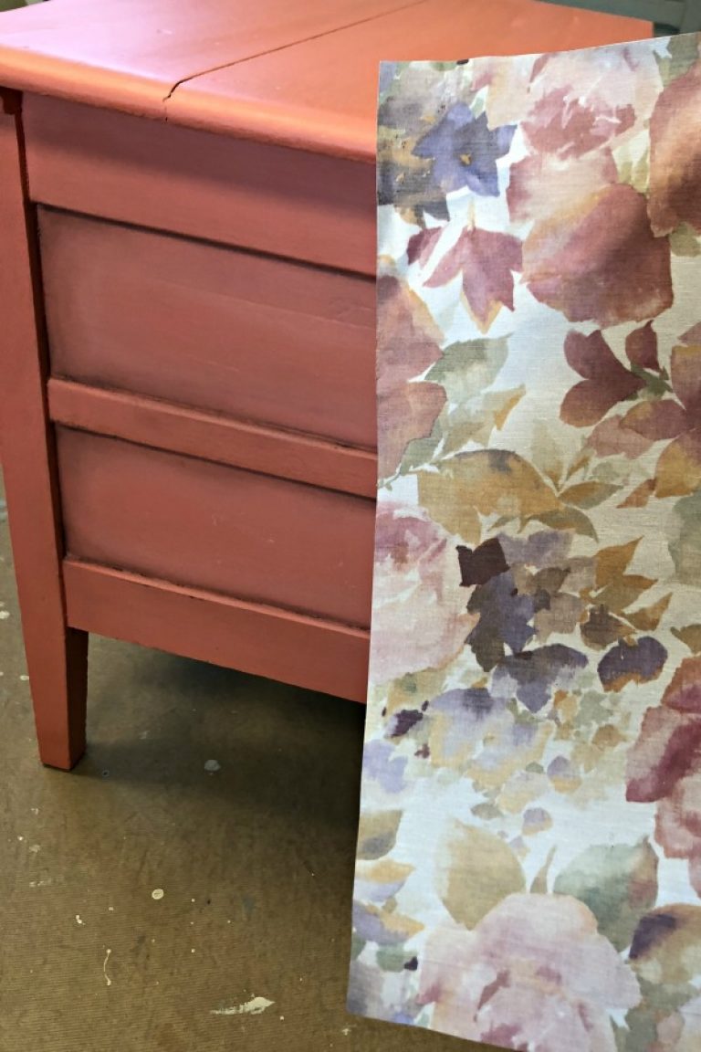 How To Decoupage On Wood Furniture With Wallpaper Do Dodson Designs