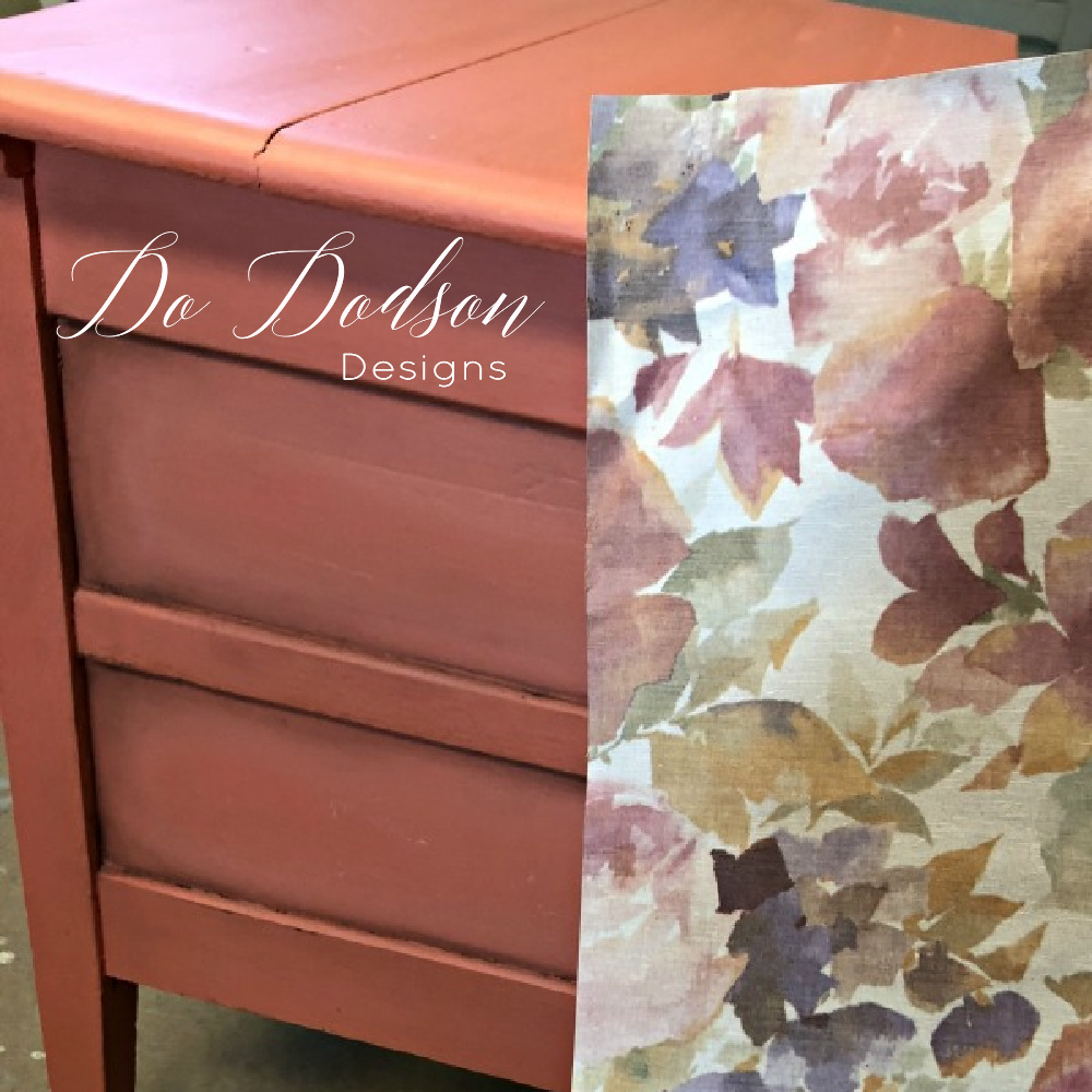 How To Decoupage On Wood Furniture With Wallpaper