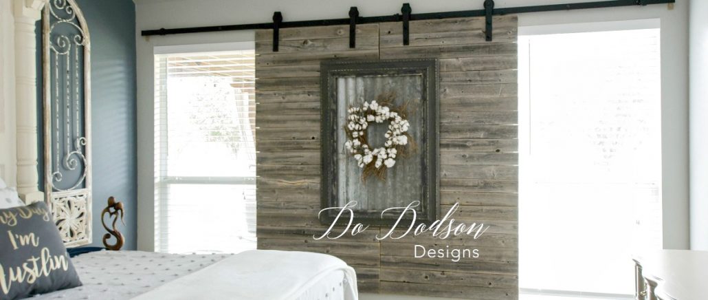 How To Create A Unique Look With Sliding Barn Door Window Decor #dododsondesigns #windowdecor #slidingbarndoors #interiorbarndoors #interiorslidingbarndoors