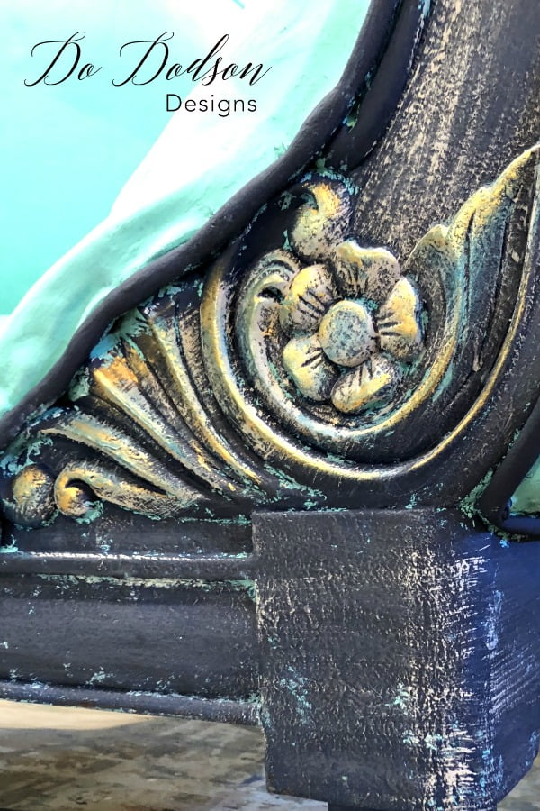 If You Think Painting Fabric Furniture is easy, you are RIGHT!