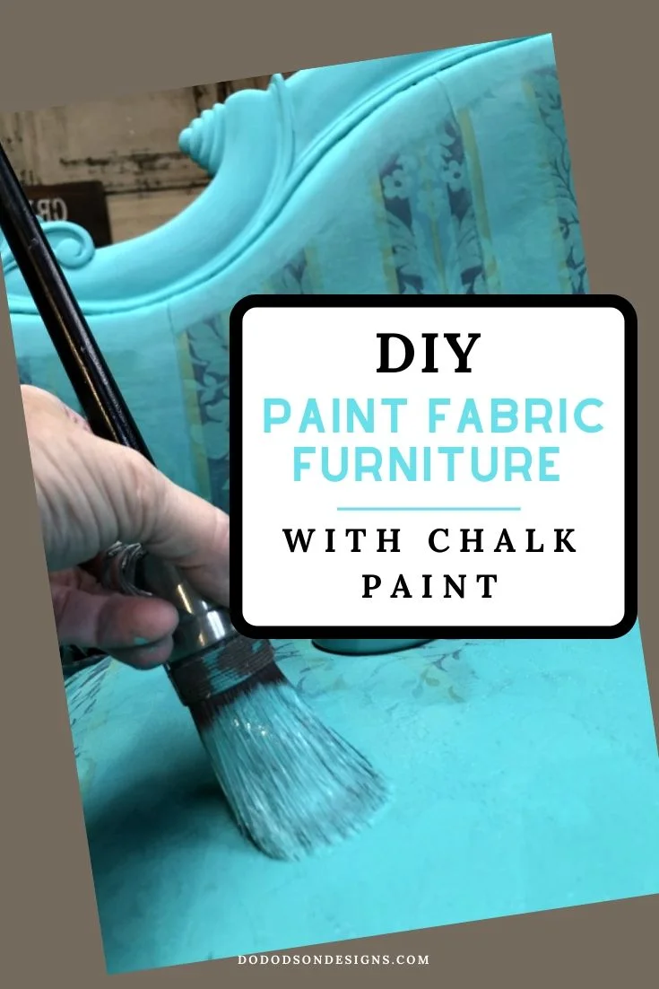 If You Think Painting Fabric Furniture Is Easy, You Are Right!