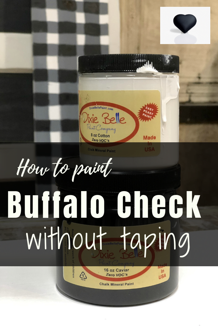 How To Paint A Buffalo Check Pattern