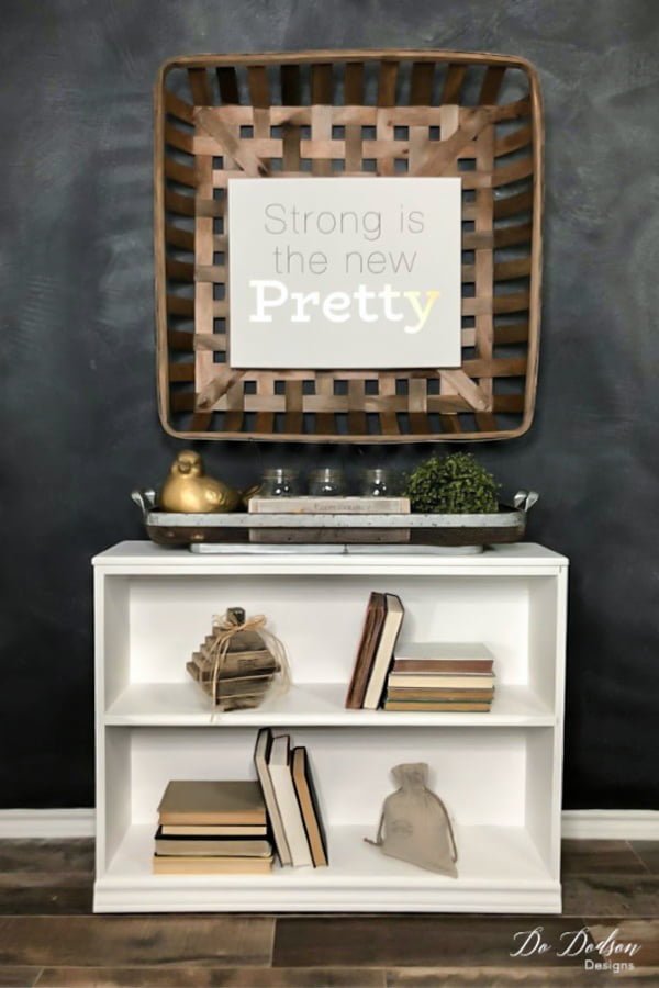 Get this clean classic look when you paint wood furniture white. Learn how to with my FREE DIY video tutorial. Let's paint!