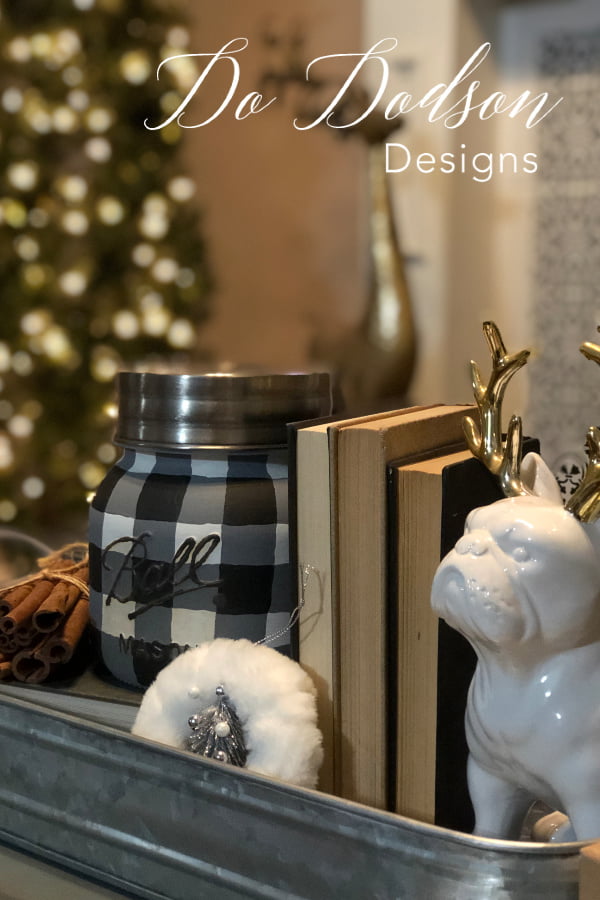 Every home needs a little buffalo plaid home decor for the holidays.