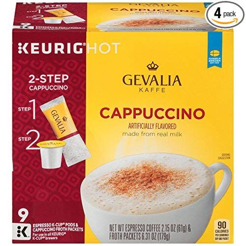 Cappuccino K Cups gift ideas for women that love coffee