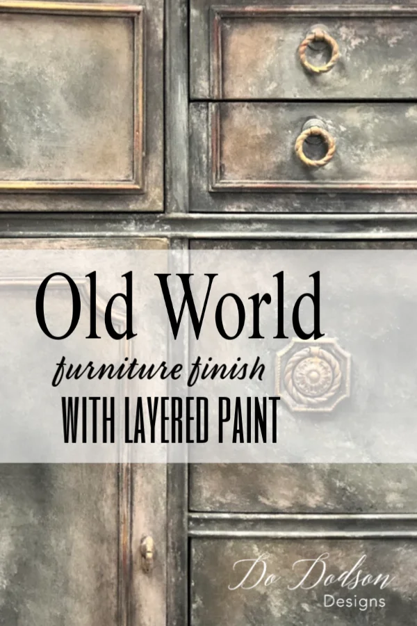 Get An Amazing Old World Look With Layered Paint