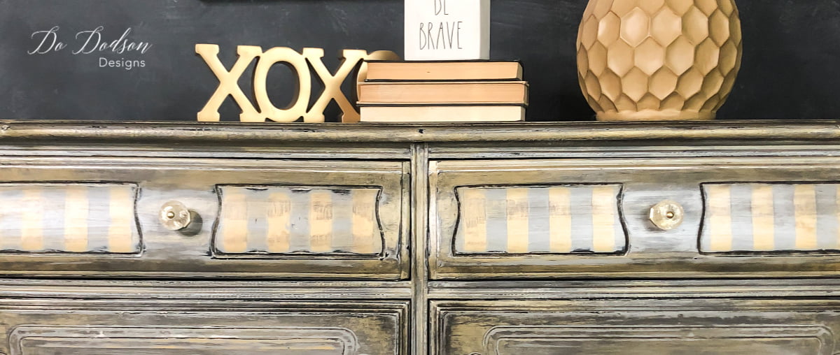 When and How to use Antique Glaze or Dark Wax on your Painted Furniture -  Lost & Found Decor