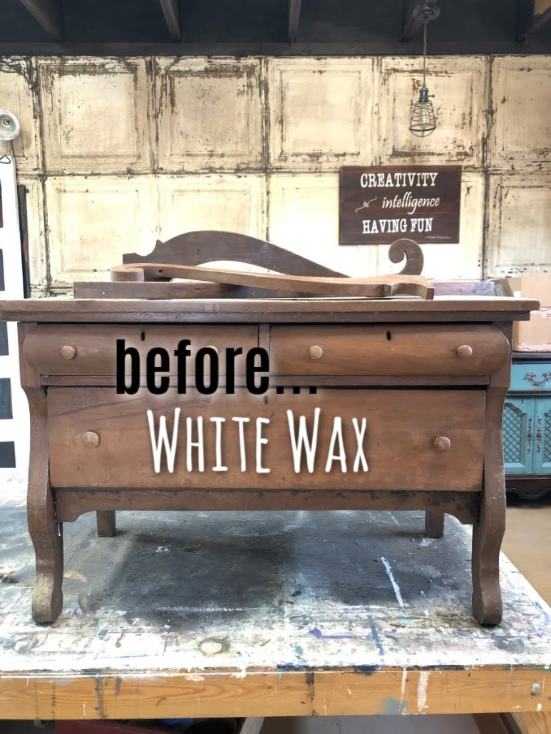 How To Easily Apply White Wax On Wood Furniture