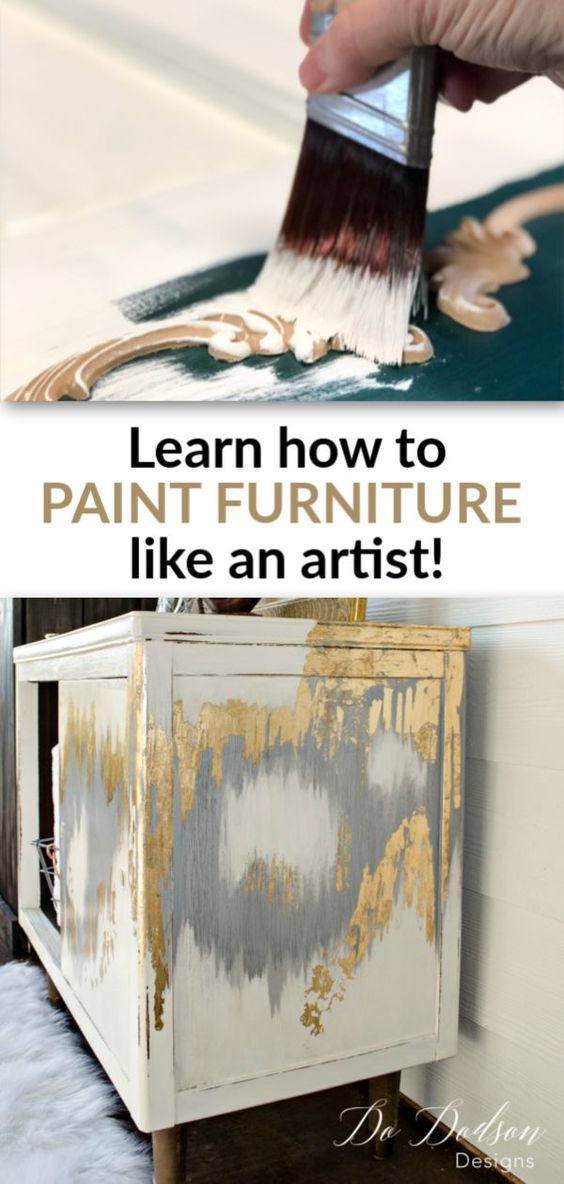 Learn How To Paint Furniture With Video Tutorials