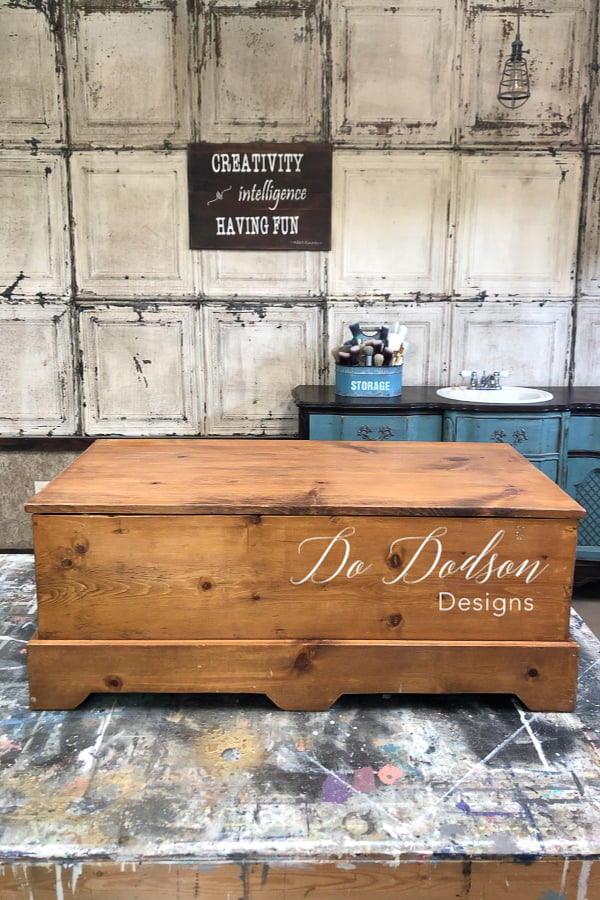 I can't wait to show you how adding painted texture can change the whole feel of your furniture.