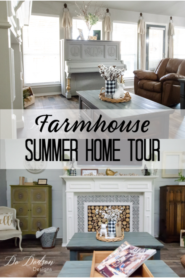 Modern Farmhouse Summer Home Tour
