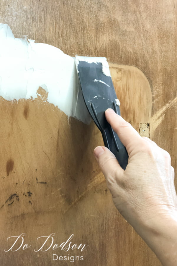 Easy Wood Filler For Furniture Painting Projects