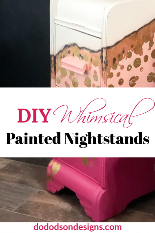 Painted Nightstands With A Whimsical Attitude