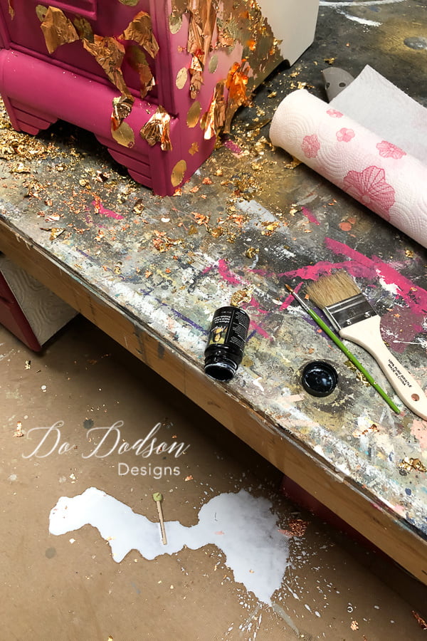 I cried over spilled glue!