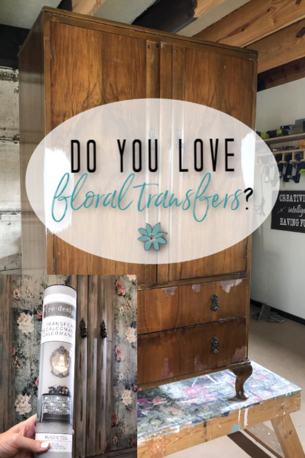 Do you love floral transfers transfers for furniture?