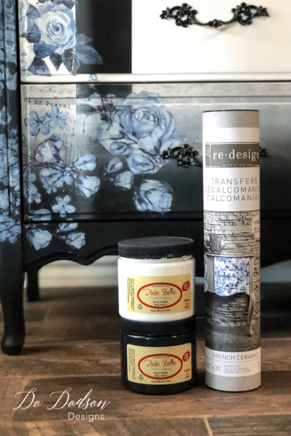 Adding decor transfers over the bold stripes on furniture is a win win. What do you think? Would you do it?
