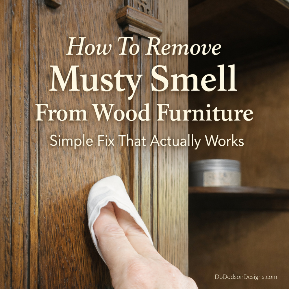 How To Remove Musty Smell From Old Wood Furniture