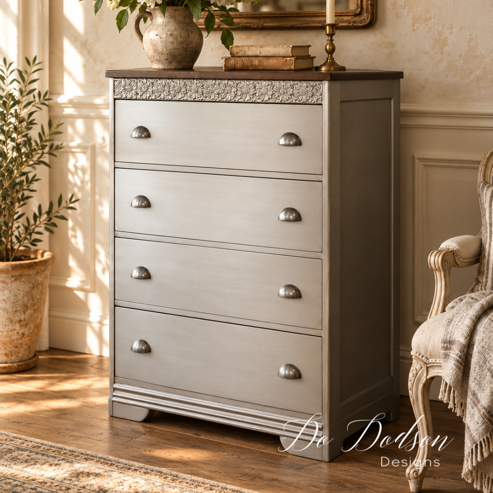 How To Paint Metallic Furniture The Easy Way